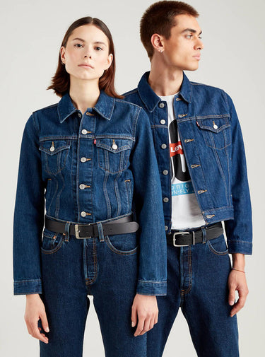 Levi Strauss Jeansjacken 2994500360 36 | ORIGINAL TRUCKER CLEAN DARK AU